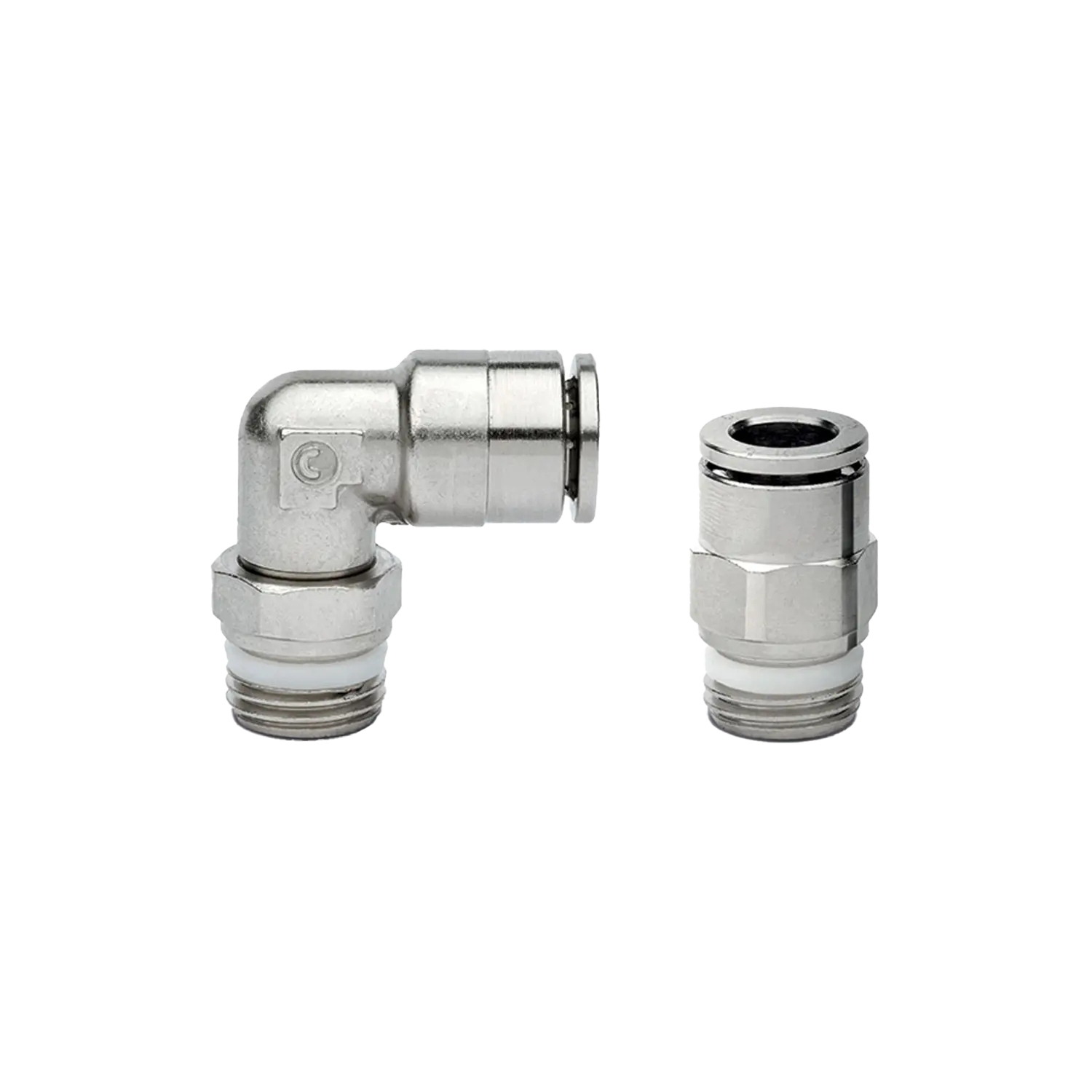 Pneumatic push-in fittings