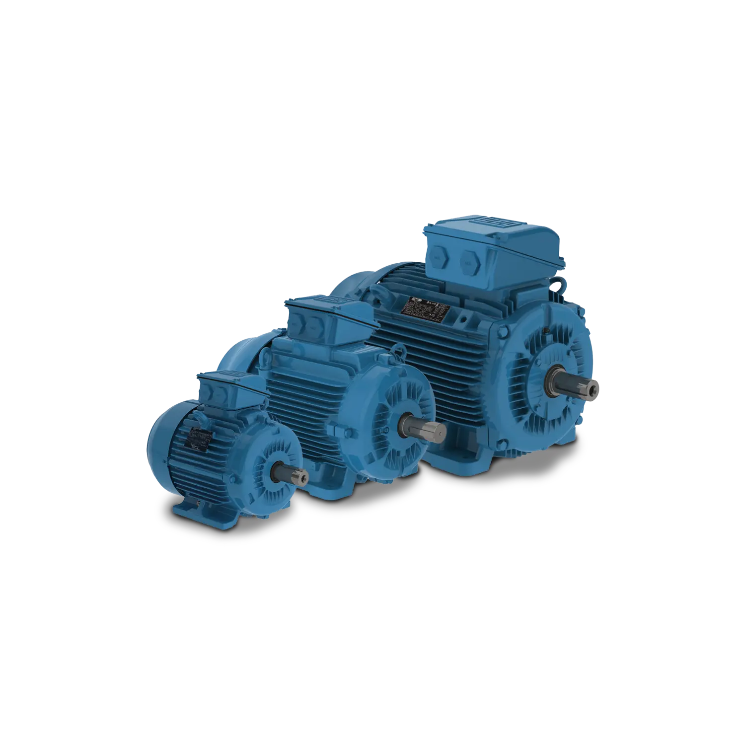 W22 grey cast iron motors – IE1, IE2, IE3, IE4