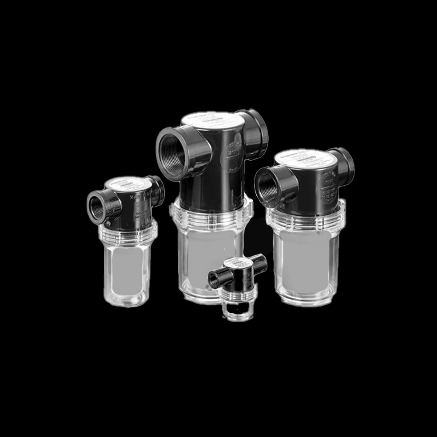 Plastic vacuum filter