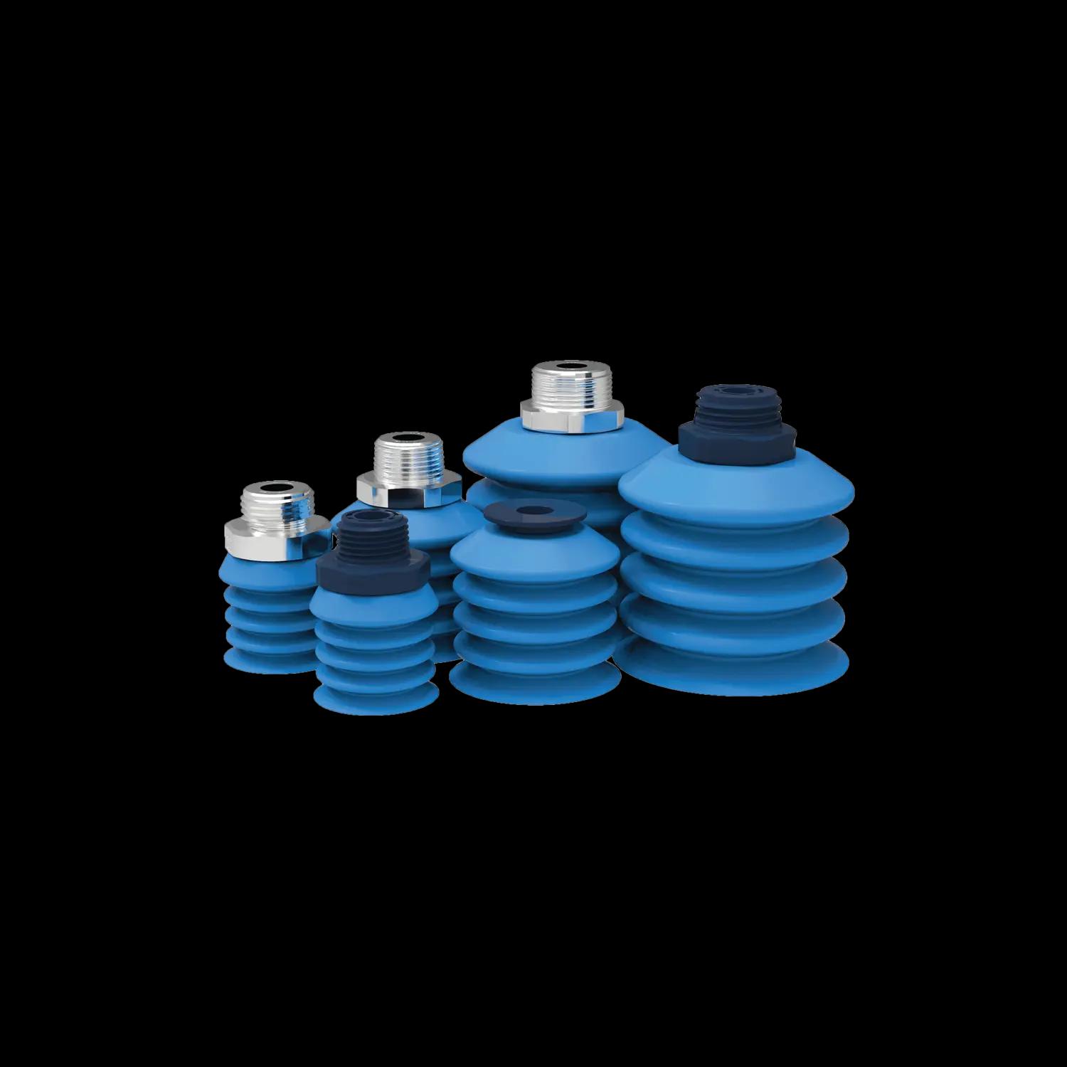 Vacuum suction cups for food