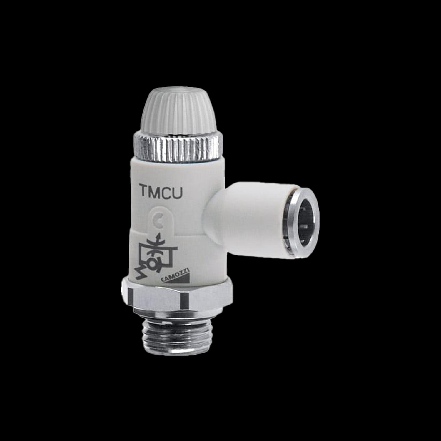 Throttle non-return valve, series TMCU, TMVU, TMCO